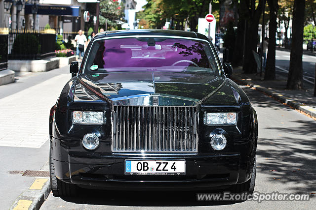 Rolls Royce Phantom spotted in Paris, France