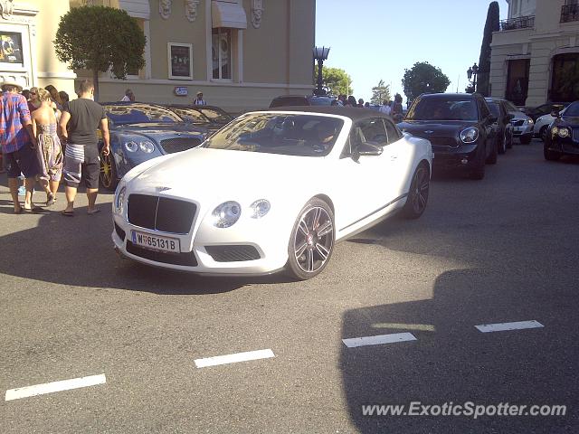 Bentley Continental spotted in Monaco, Monaco