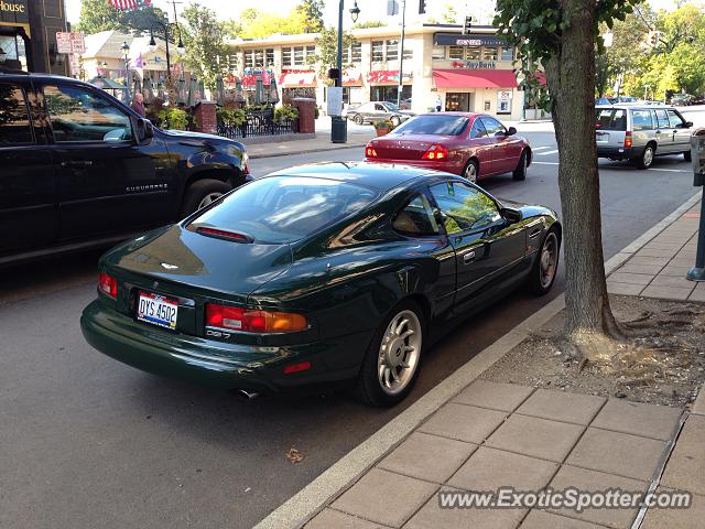 Aston Martin DB7 spotted in Cincinnati, Ohio