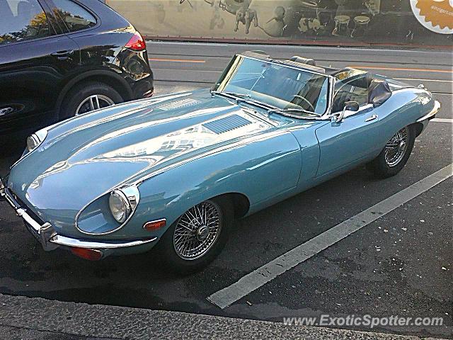 Jaguar E-Type spotted in Zurich, Switzerland