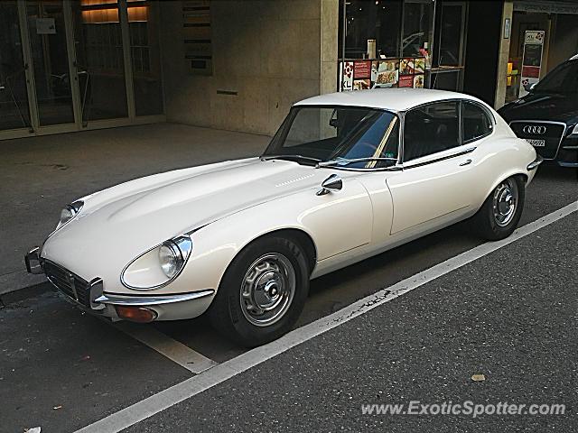 Jaguar E-Type spotted in Zurich, Switzerland