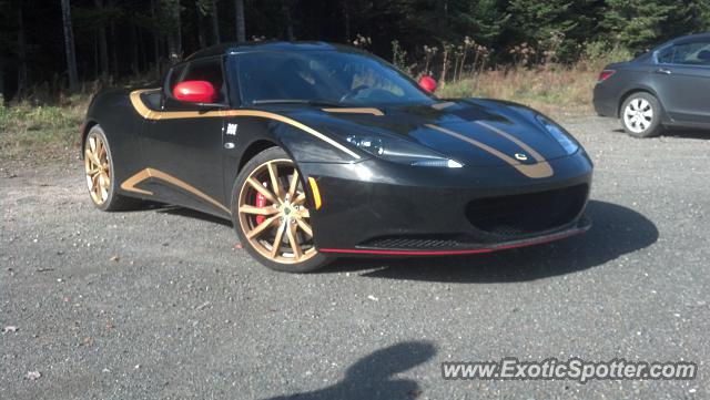 Lotus Evora spotted in Fredericton, NB, Canada