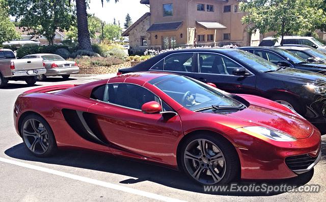 Mclaren MP4-12C spotted in Palo Alto, California