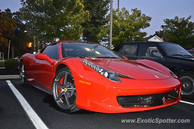 Ferrari 458 Italia spotted in Cincinnati, Ohio