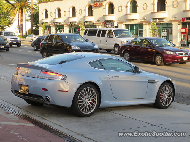 Aston Martin Vantage spotted in San Gabriel, CA, California