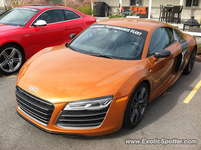 Audi R8 spotted in Joliet, Illinois