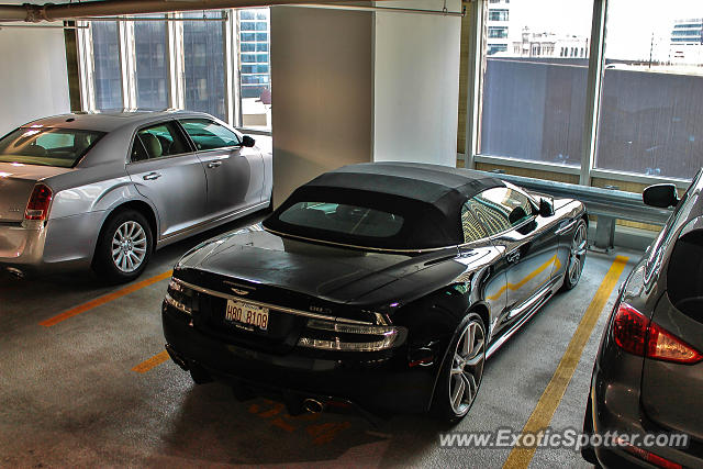 Aston Martin DBS spotted in Chicago, Illinois
