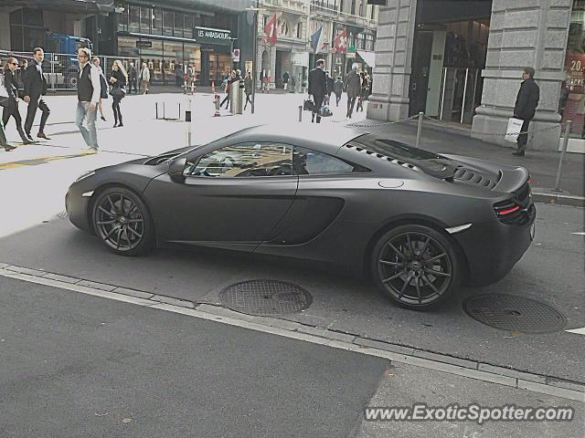 Mclaren MP4-12C spotted in Zürich, Switzerland