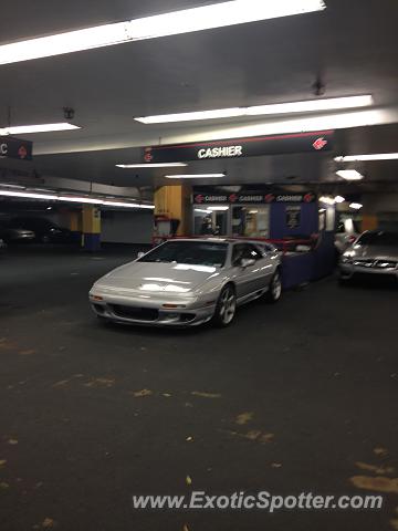 Lotus Esprit spotted in New York City, New York