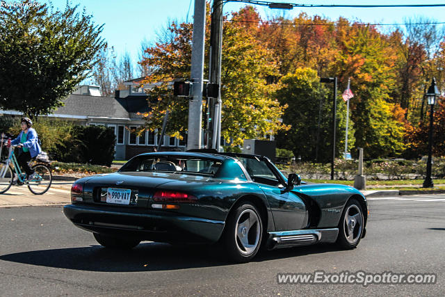 Dodge Viper spotted in Ridgefield, Connecticut