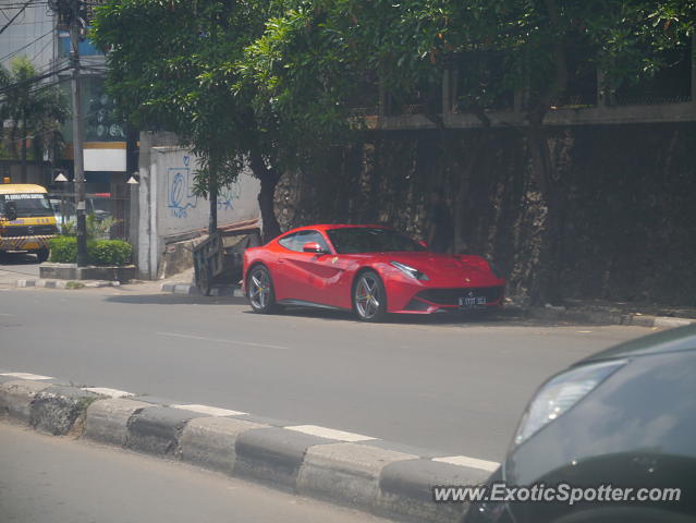 Ferrari F12 spotted in Jakarta, Indonesia