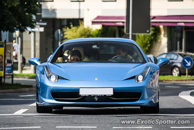 Ferrari 458 Italia spotted in Munich, Germany