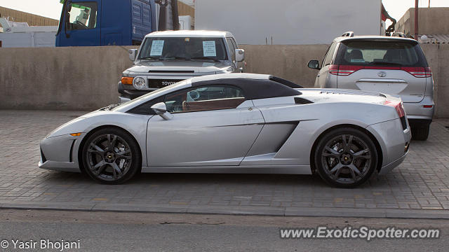 Lamborghini Gallardo spotted in Dubai, United Arab Emirates