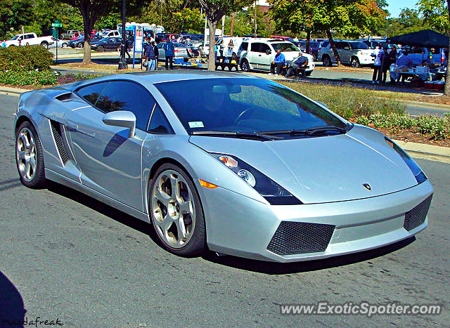 Lamborghini Gallardo spotted in Charlotte, North Carolina