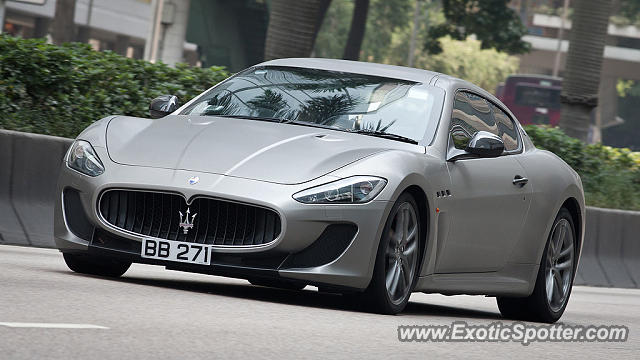 Maserati GranTurismo spotted in Hong Kong, China