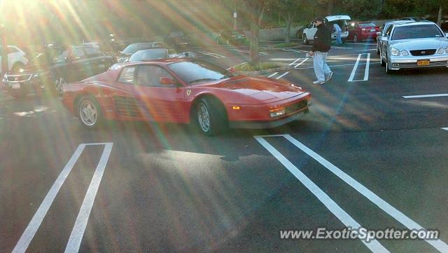 Ferrari Testarossa spotted in Manhasset, New York