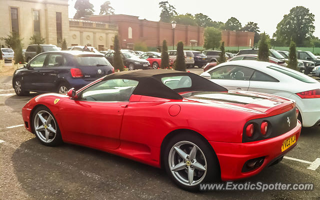 Ferrari 360 Modena spotted in Stoke Poges, United Kingdom