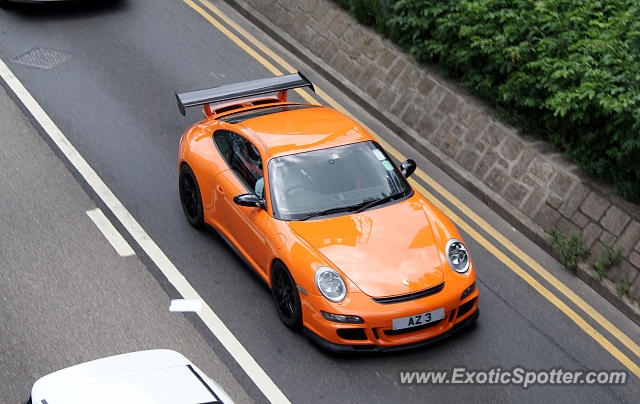 Porsche 911 GT3 spotted in Hong Kong, China