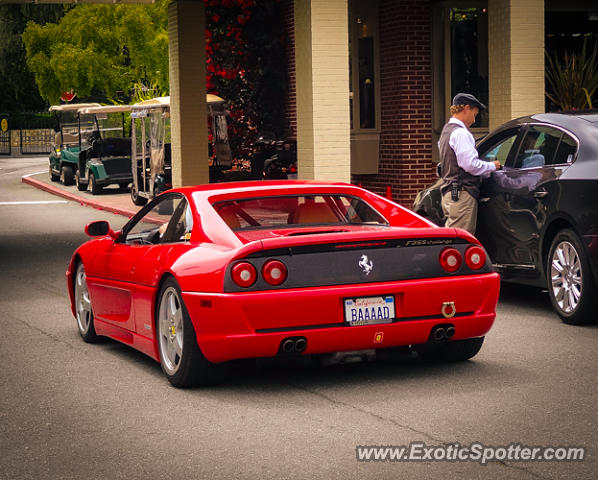 Ferrari F355 spotted in Pebble Beach, California