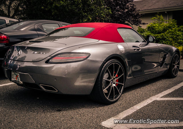 Mercedes SLS AMG spotted in Pebble Beach, California