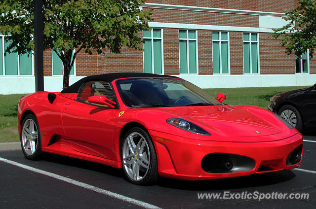 Ferrari F430 spotted in New Albany, Ohio