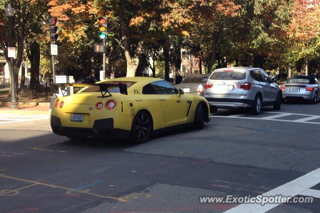 Nissan GT-R spotted in Boston, Massachusetts