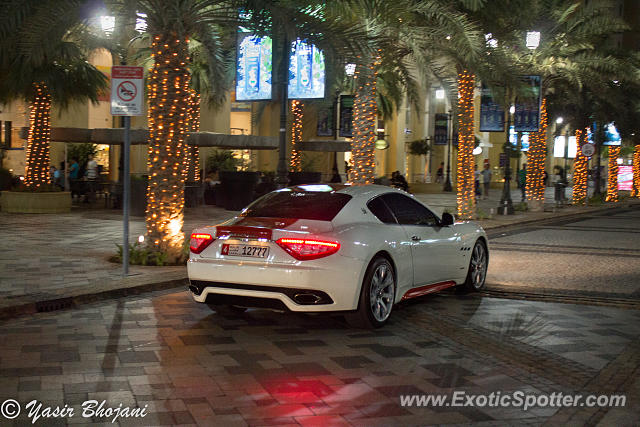 Maserati GranTurismo spotted in Dubai, United Arab Emirates