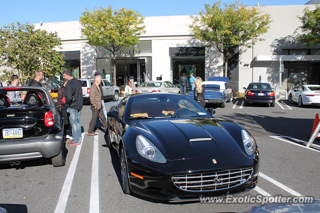 Ferrari California spotted in Manhasset, New York