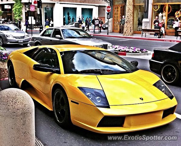 Lamborghini Murcielago spotted in San Jose, California