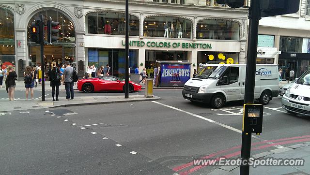 Ferrari 458 Italia spotted in London, United Kingdom