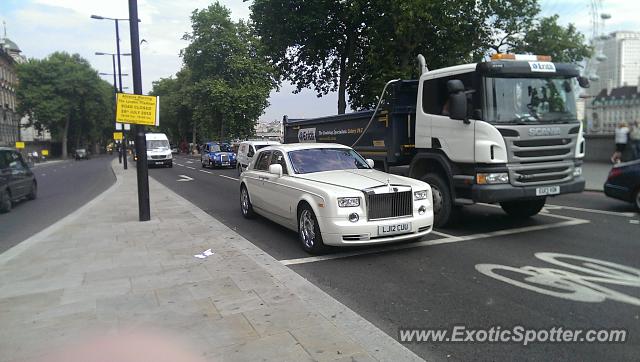 Rolls Royce Phantom spotted in London, United Kingdom