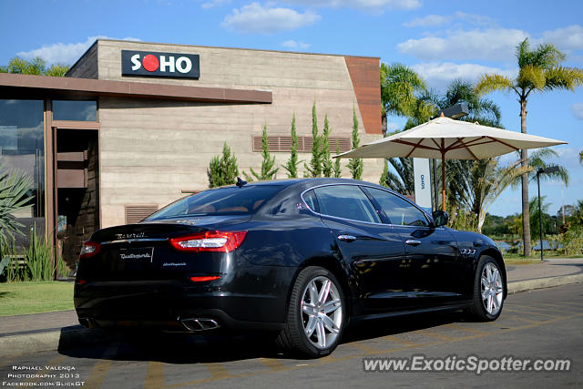 Maserati Quattroporte spotted in Brasilia, Brazil