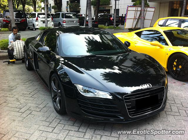 Audi R8 spotted in Jakarta, Indonesia