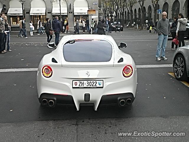 Ferrari F12 spotted in Zurich, Switzerland