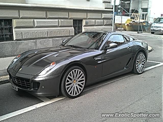 Ferrari 599GTB spotted in Zurich, Switzerland