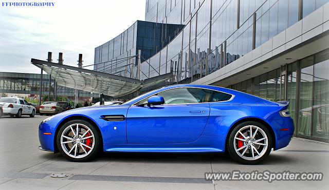 Aston Martin Vantage spotted in Indianapolis, Indiana