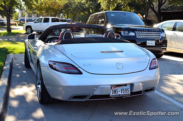 Mercedes SLS AMG spotted in Dallas, Texas