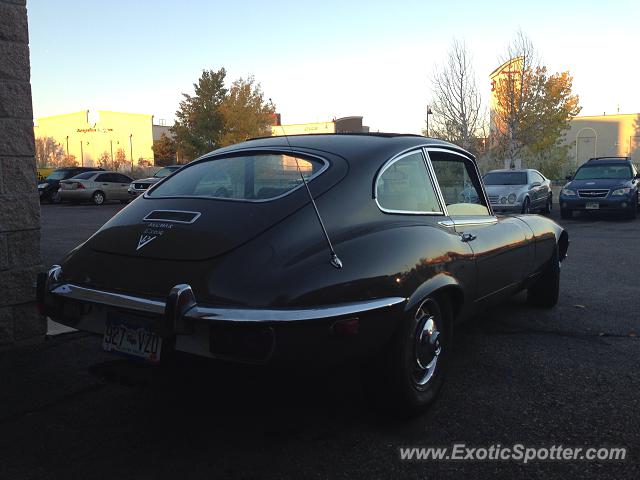 Jaguar E-Type spotted in Centennial, Colorado