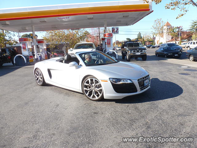 Audi R8 spotted in Palo Alto, California