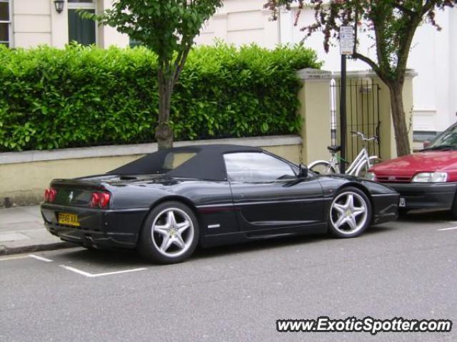 Ferrari F355 spotted in London, United Kingdom