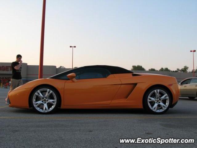 Lamborghini Gallardo spotted in Cincinnati, Ohio