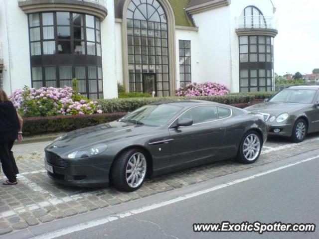 Aston Martin DB9 spotted in Knokke, Belgium