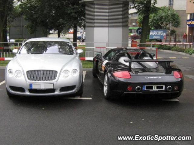 Porsche Carrera GT spotted in Poznan, Poland