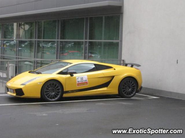 Lamborghini Gallardo spotted in Poznan, Poland