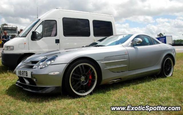 Mercedes SLR spotted in Le mans, France