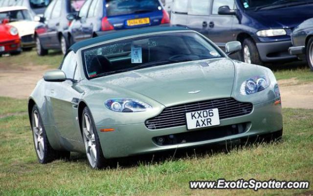 Aston Martin Vantage spotted in Le mans, France