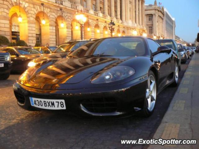 Ferrari 360 Modena spotted in Paris, France