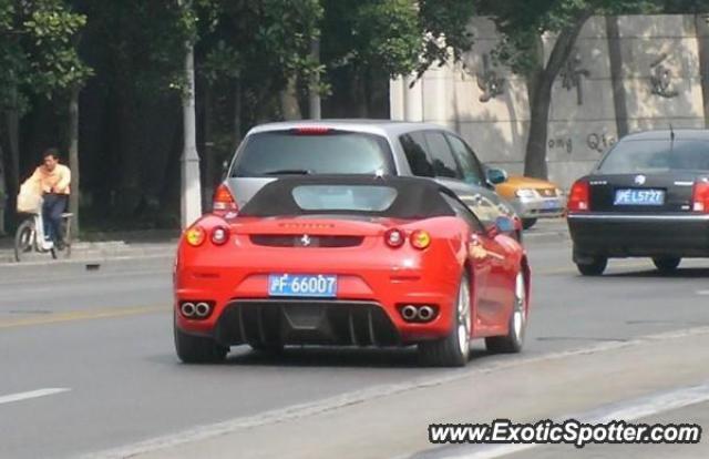 Ferrari F430 spotted in Shanghai, China