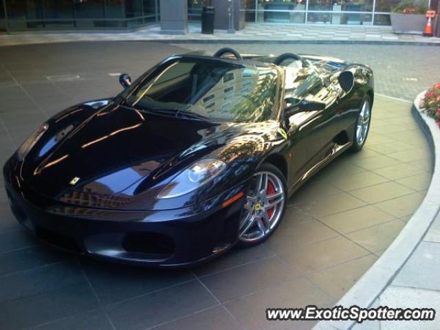 Ferrari F430 spotted in Bellevue, Washington