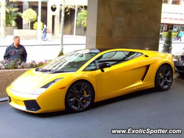 Lamborghini Gallardo spotted in Sydney, Australia